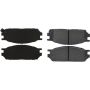 CENTRIC PARTS 102.05340 C-Tek Semi-Metallic Brake Pads with Shims
