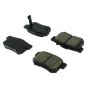 CENTRIC PARTS 102.05360 C-Tek Semi-Metallic Brake Pads with Shims