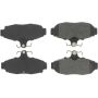 CENTRIC PARTS 102.05450 C-Tek Semi-Metallic Brake Pads with Shims