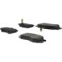 CENTRIC PARTS 102.05490 C-Tek Semi-Metallic Brake Pads with Shims