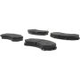 CENTRIC PARTS 102.05500 C-Tek Semi-Metallic Brake Pads with Shims
