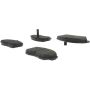CENTRIC PARTS 102.05740 C-Tek Semi-Metallic Brake Pads with Shims