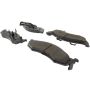 CENTRIC PARTS 102.05760 C-Tek Semi-Metallic Brake Pads with Shims