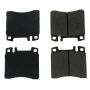 CENTRIC PARTS 102.05780 C-Tek Semi-Metallic Brake Pads with Shims