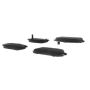 CENTRIC PARTS 102.05800 C-Tek Semi-Metallic Brake Pads with Shims