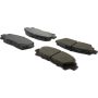 CENTRIC PARTS 102.05820 C-Tek Semi-Metallic Brake Pads with Shims