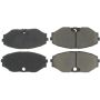 CENTRIC PARTS 102.05870 C-Tek Semi-Metallic Brake Pads with Shims