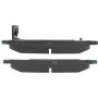 CENTRIC PARTS 102.05880 C-Tek Semi-Metallic Brake Pads with Shims