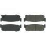 CENTRIC PARTS 102.05880 C-Tek Semi-Metallic Brake Pads with Shims