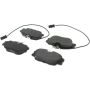 CENTRIC PARTS 102.05900 C-Tek Semi-Metallic Brake Pads with Shims