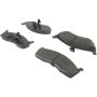 CENTRIC PARTS 102.05910 C-Tek Semi-Metallic Brake Pads with Shims