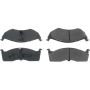 CENTRIC PARTS 102.05910 C-Tek Semi-Metallic Brake Pads with Shims