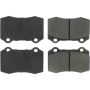 CENTRIC PARTS 102.05920 C-Tek Semi-Metallic Brake Pads with Shims
