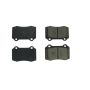 CENTRIC PARTS 102.05921 C-Tek Semi-Metallic Brake Pads with Shims