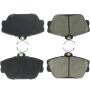 CENTRIC PARTS 102.05980 C-Tek Semi-Metallic Brake Pads with Shims