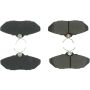 CENTRIC PARTS 102.05990 C-Tek Semi-Metallic Brake Pads with Shims