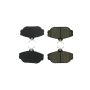 CENTRIC PARTS 102.06010 C-Tek Semi-Metallic Brake Pads with Shims