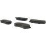 CENTRIC PARTS 102.06060 C-Tek Semi-Metallic Brake Pads with Shims