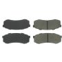 CENTRIC PARTS 102.06060 C-Tek Semi-Metallic Brake Pads with Shims