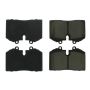 CENTRIC PARTS 102.06080 C-Tek Semi-Metallic Brake Pads with Shims
