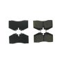 CENTRIC PARTS 102.06090 C-Tek Semi-Metallic Brake Pads with Shims