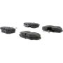 CENTRIC PARTS 102.06100 C-Tek Semi-Metallic Brake Pads with Shims