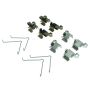 CENTRIC PARTS 102.06130 C-Tek Semi-Metallic Brake Pads with Shims