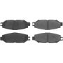 CENTRIC PARTS 102.06130 C-Tek Semi-Metallic Brake Pads with Shims