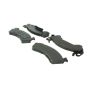 CENTRIC PARTS 102.06140 C-Tek Semi-Metallic Brake Pads with Shims