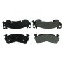 CENTRIC PARTS 102.06140 C-Tek Semi-Metallic Brake Pads with Shims