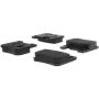 CENTRIC PARTS 102.06200 C-Tek Semi-Metallic Brake Pads with Shims