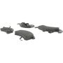 CENTRIC PARTS 102.06230 C-Tek Semi-Metallic Brake Pads with Shims