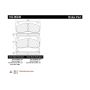 CENTRIC PARTS 102.06240 C-Tek Semi-Metallic Brake Pads with Shims