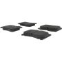CENTRIC PARTS 102.06290 C-Tek Semi-Metallic Brake Pads with Shims