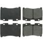CENTRIC PARTS 102.06290 C-Tek Semi-Metallic Brake Pads with Shims