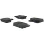 CENTRIC PARTS 102.06310 C-Tek Semi-Metallic Brake Pads with Shims