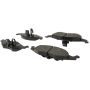 CENTRIC PARTS 102.06330 C-Tek Semi-Metallic Brake Pads with Shims