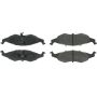 CENTRIC PARTS 102.06330 C-Tek Semi-Metallic Brake Pads with Shims