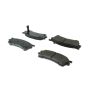 CENTRIC PARTS 102.06370 C-Tek Semi-Metallic Brake Pads with Shims
