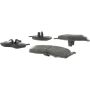 CENTRIC PARTS 102.06420 C-Tek Semi-Metallic Brake Pads with Shims