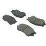 CENTRIC PARTS 102.06430 C-Tek Semi-Metallic Brake Pads with Shims
