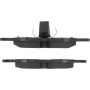CENTRIC PARTS 102.06440 C-Tek Semi-Metallic Brake Pads with Shims