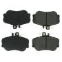CENTRIC PARTS 102.06450 C-Tek Semi-Metallic Brake Pads with Shims