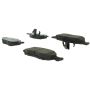 CENTRIC PARTS 102.06480 C-Tek Semi-Metallic Brake Pads with Shims