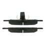 CENTRIC PARTS 102.06480 C-Tek Semi-Metallic Brake Pads with Shims