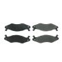 CENTRIC PARTS 102.06510 C-Tek Semi-Metallic Brake Pads with Shims
