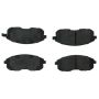 CENTRIC PARTS 102.06530 C-Tek Semi-Metallic Brake Pads with Shims