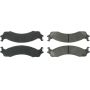 CENTRIC PARTS 102.06550 C-Tek Semi-Metallic Brake Pads with Shims