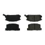 CENTRIC PARTS 102.06570 C-Tek Semi-Metallic Brake Pads with Shims