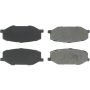 CENTRIC PARTS 102.06600 C-Tek Semi-Metallic Brake Pads with Shims